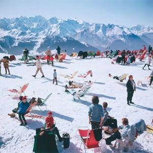 Honeymoon Skiing through the Alps