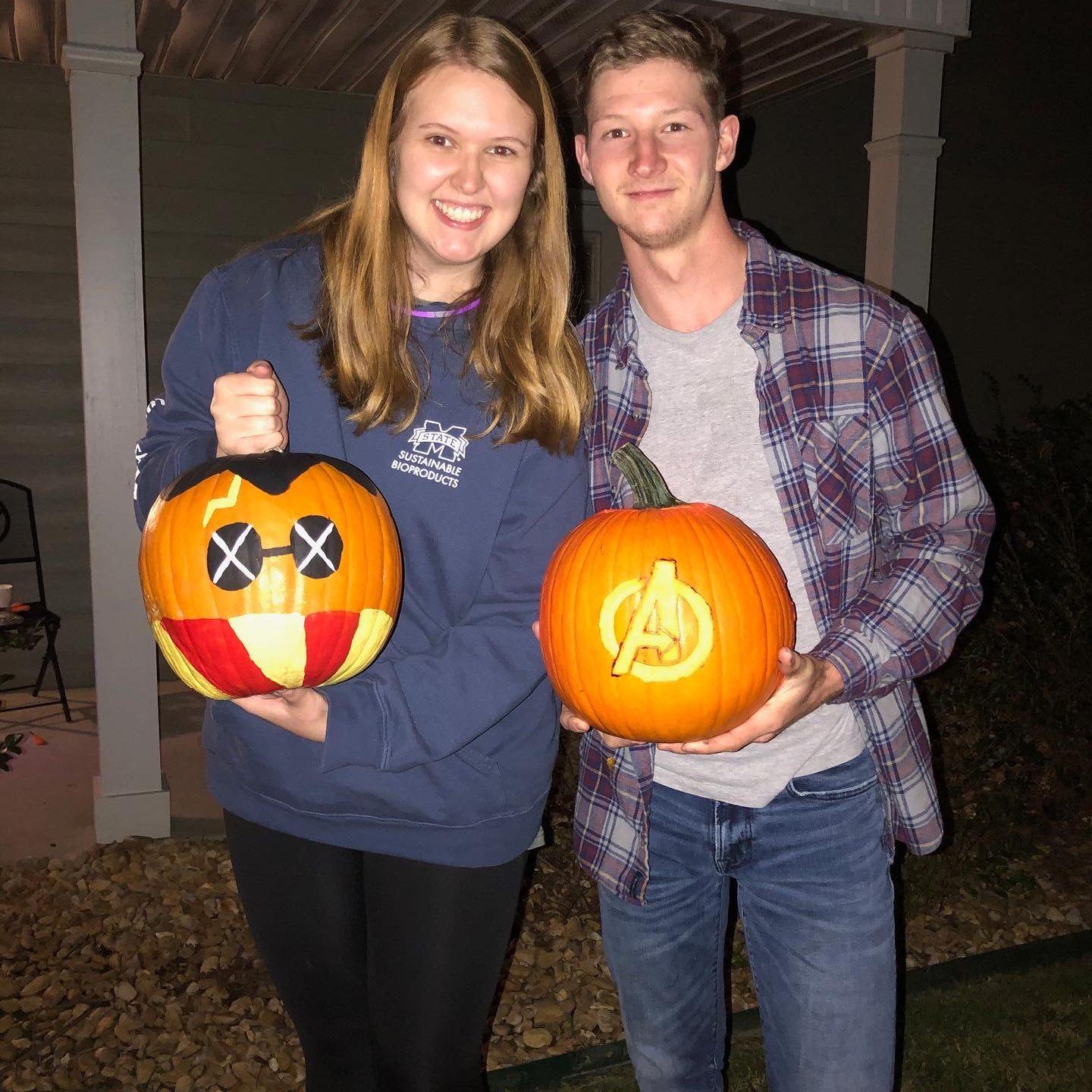 Halloween! 
Can you tell what our favorite movie series are?
