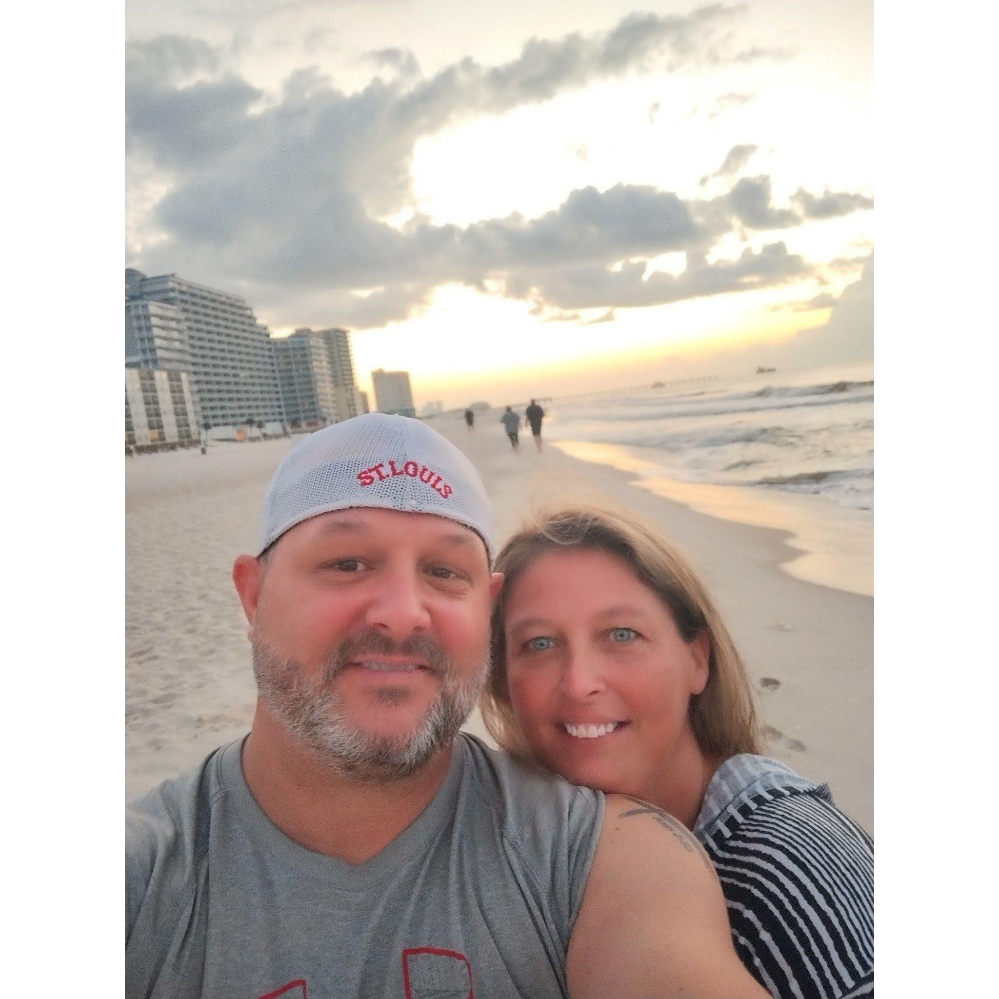 1st Beach Vacation together