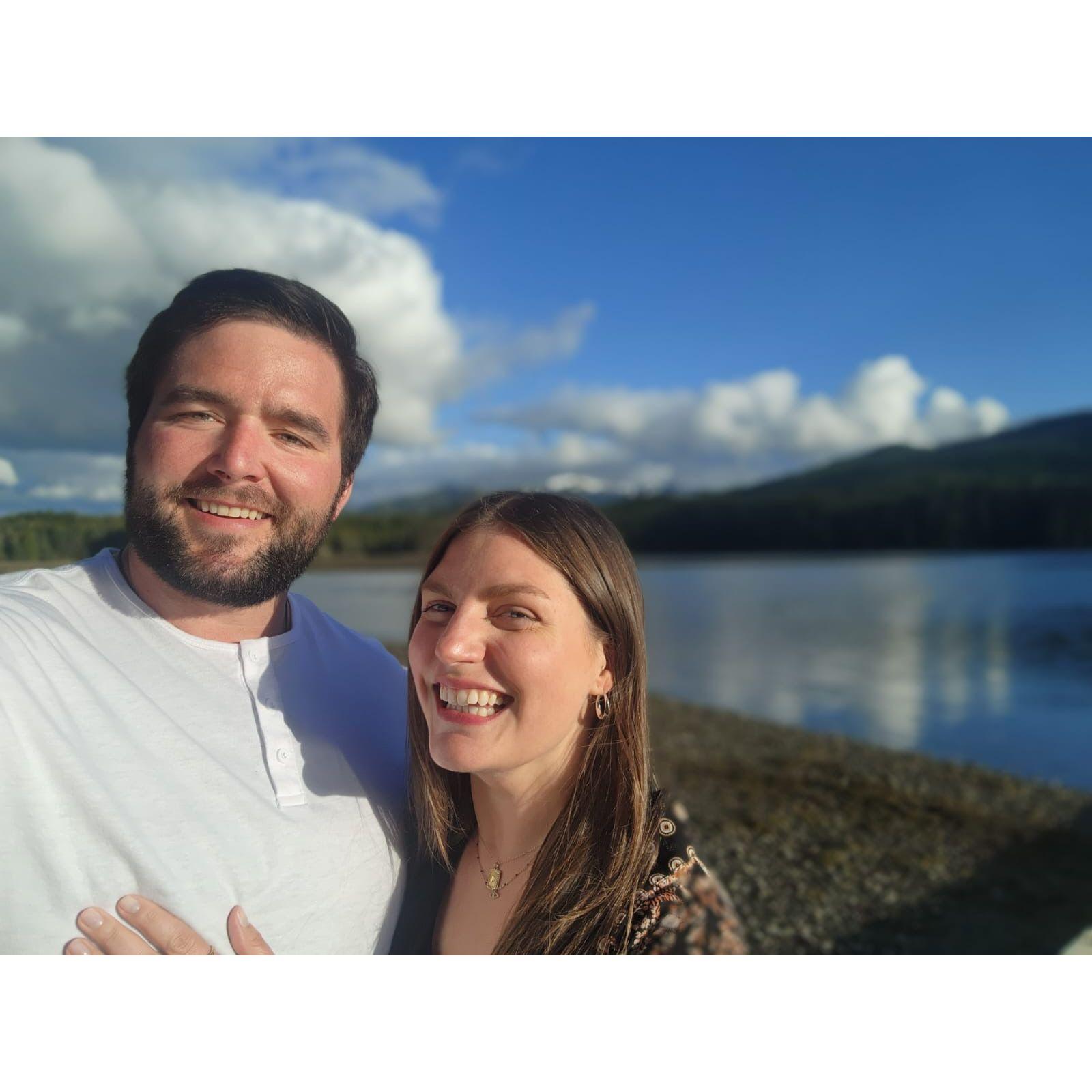 Post friends dinner at the Fireweed Lodge