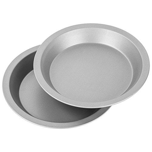 OvenStuff Non-Stick 9” Pie Pans, Set of Two - American-Made, Non-Stick Pie Baking Pan Set, Easy to Clean