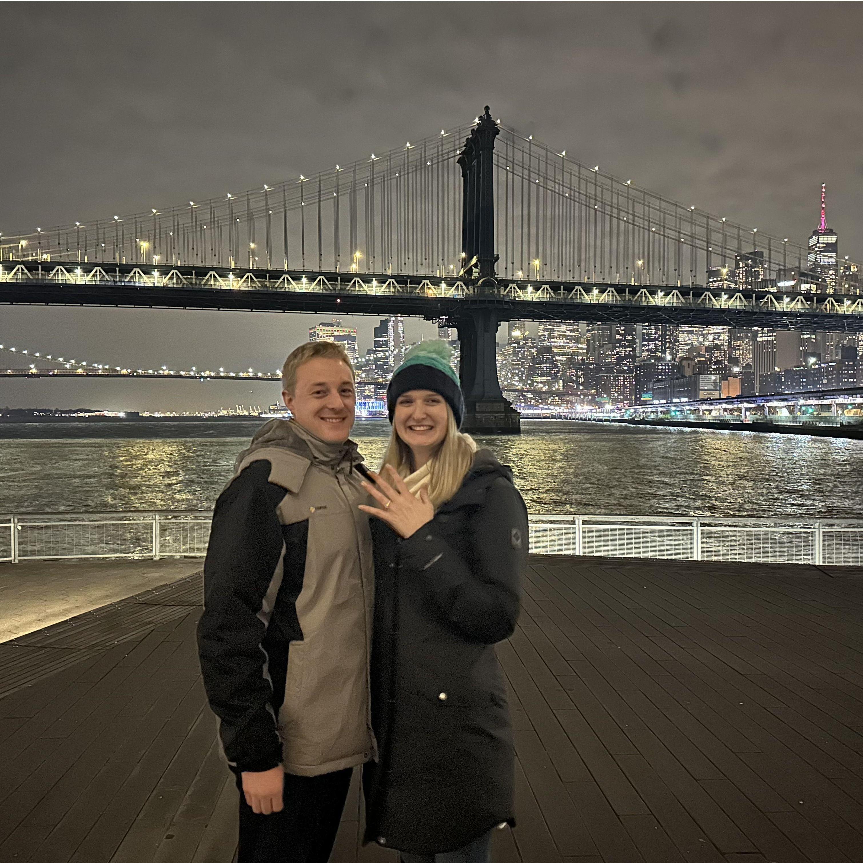 Pier 35 - Where he popped the question, 2023