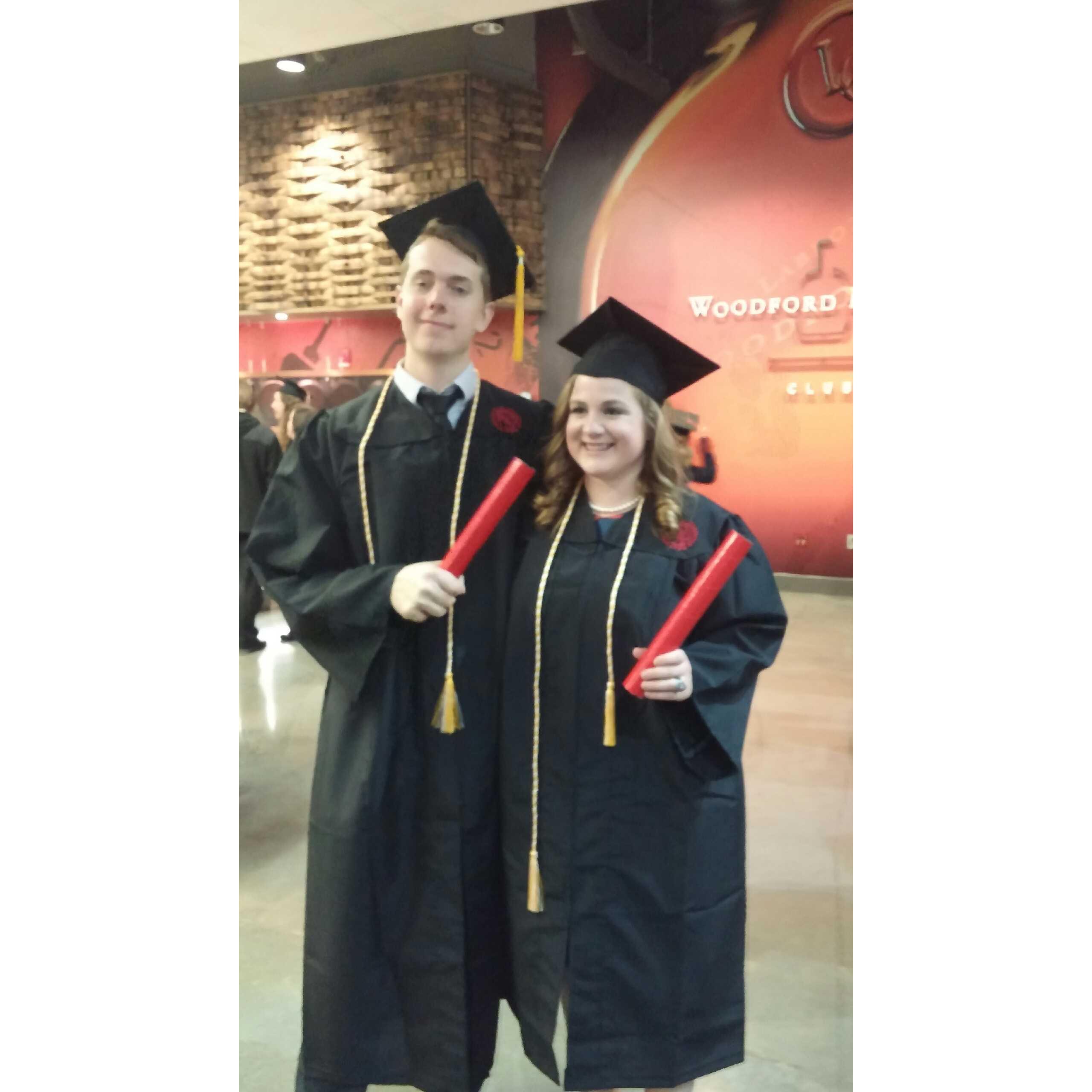 College graduation from U of L, 2016!