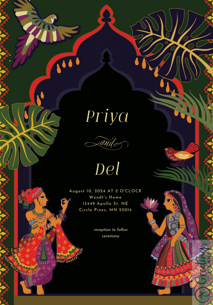 The Wedding Website of Priya Atchu and Del Wendt