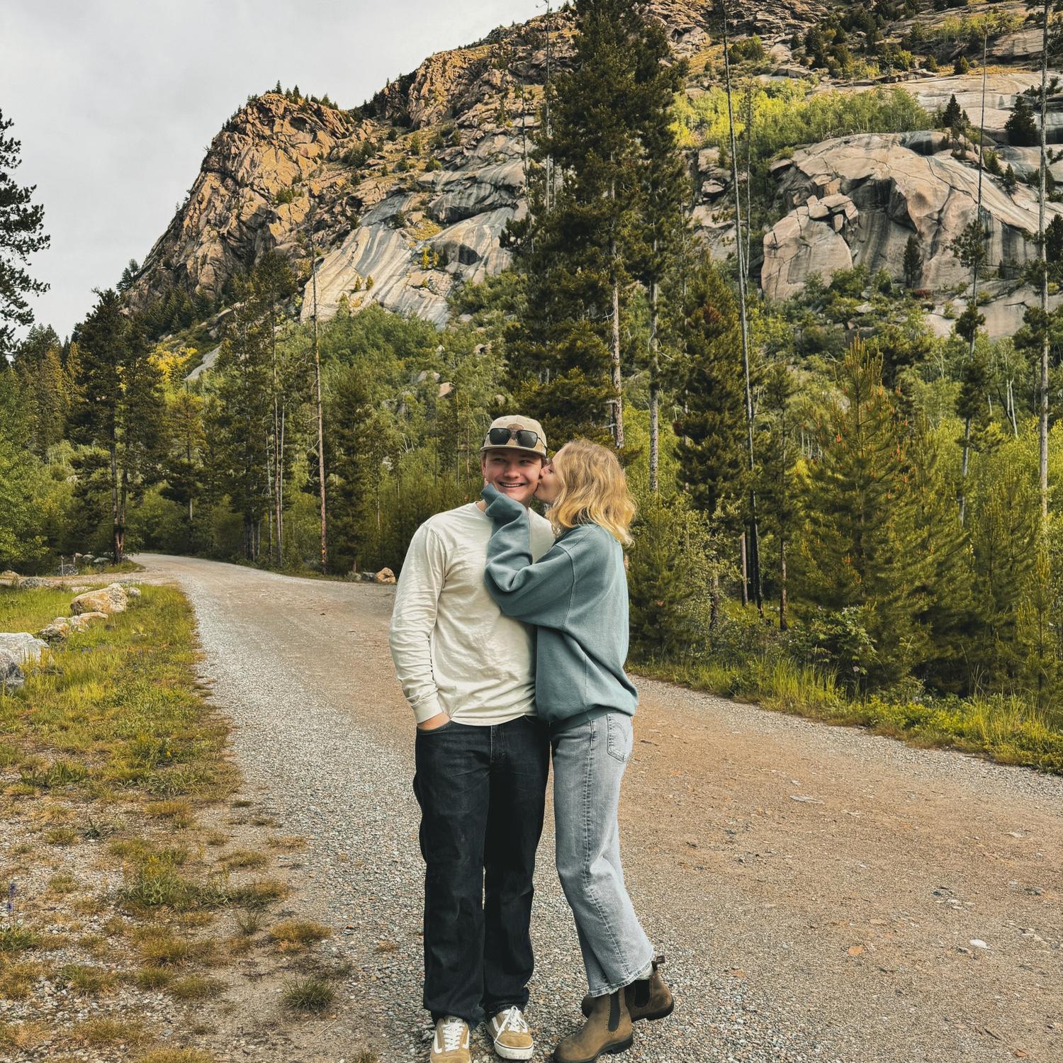 Went on a roadtrip for our engagement photoshoot!