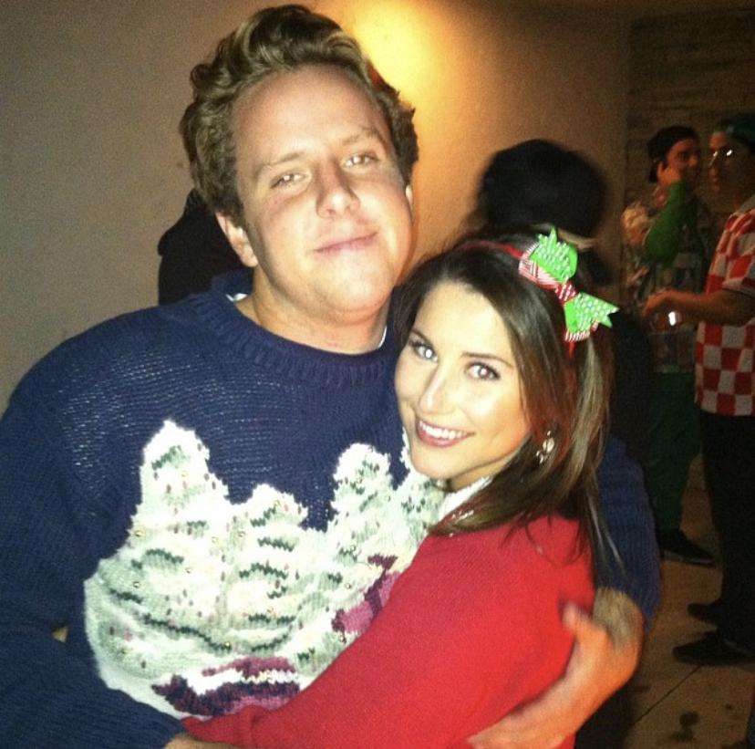 2011 friends - Kyle’s first time coming to my annual ugly Xmas sweater party