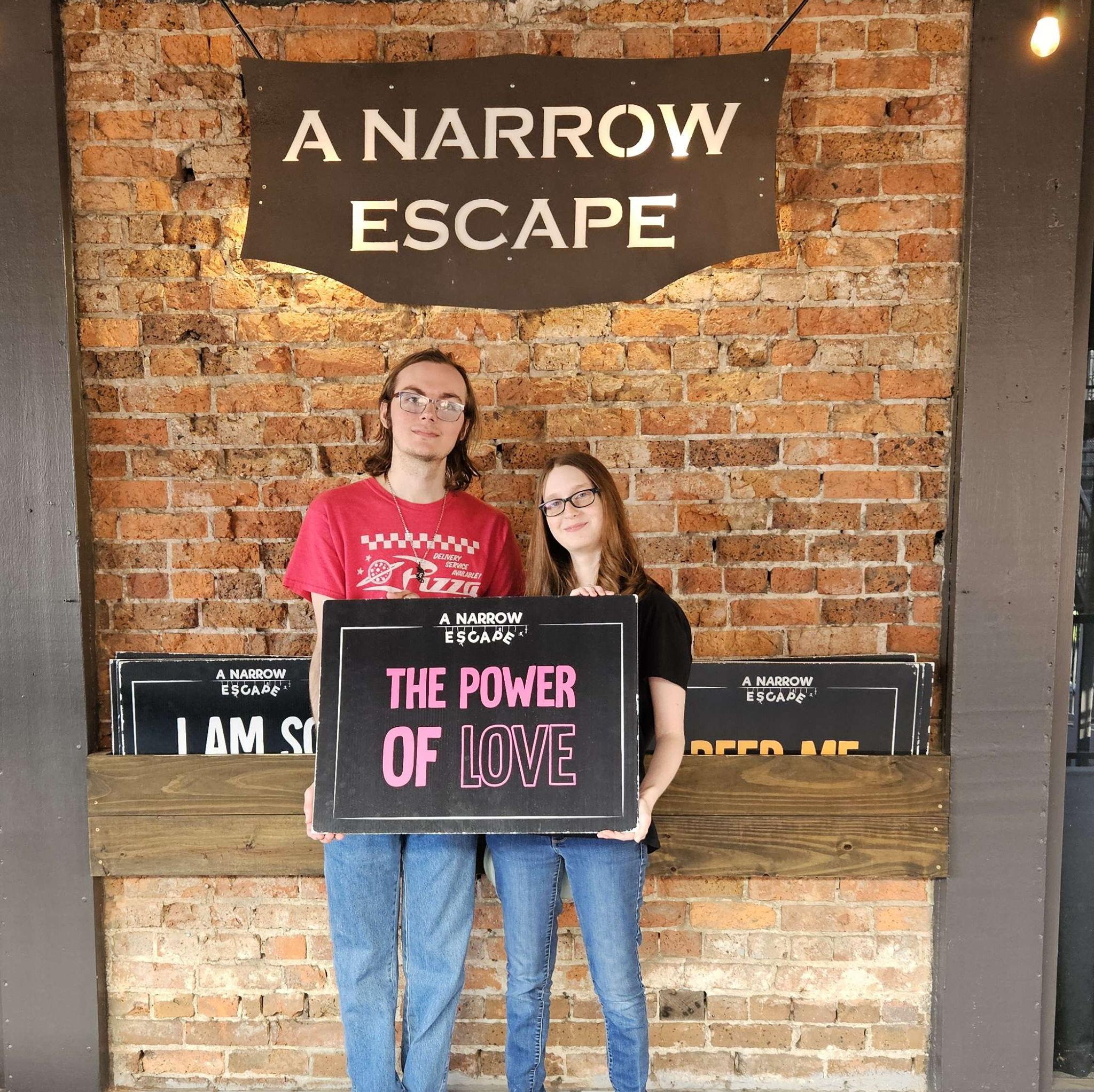 Our first escape room together.