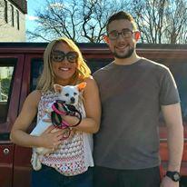 The day we adopted our Princess Pinky