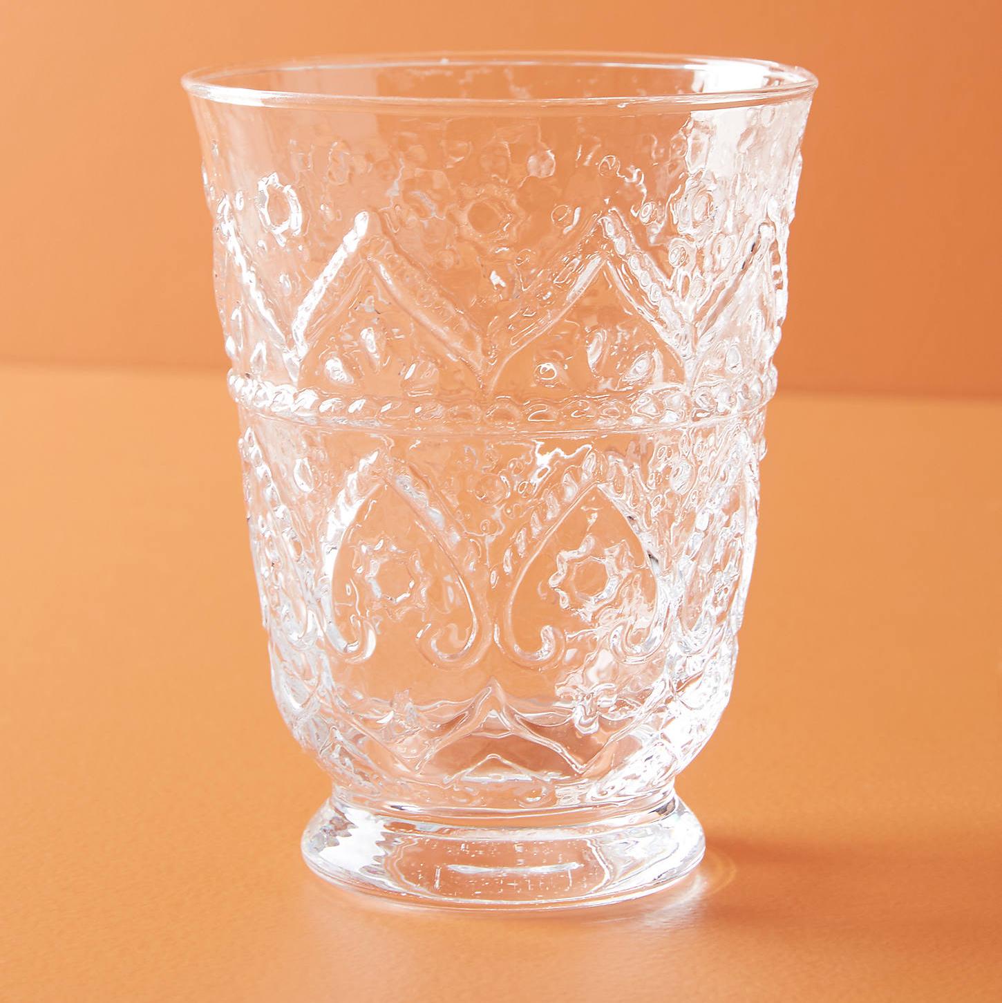 The Bombay Handblown Glass Juice Glasses, Set of 4