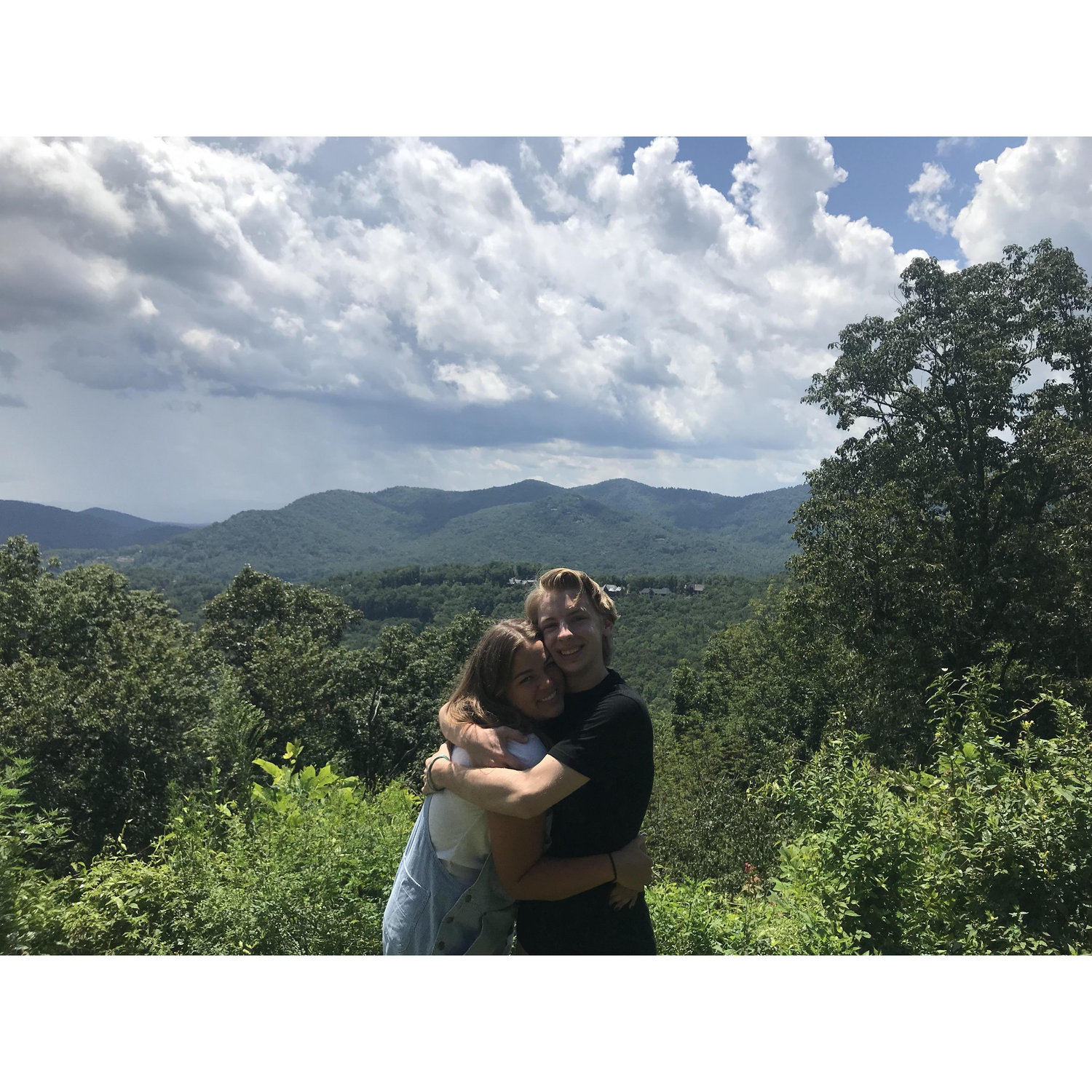 Blue Ridge Mountains.