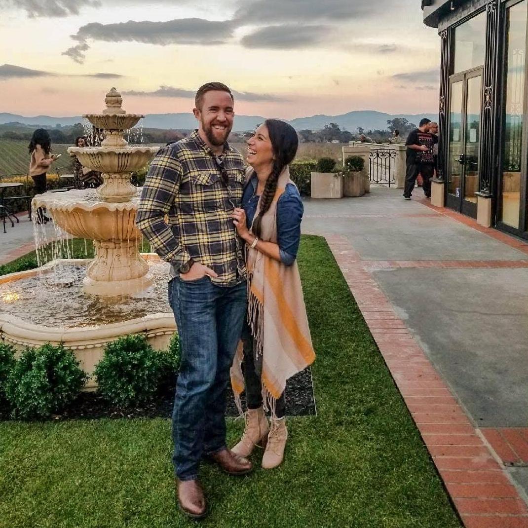 Early in the relationship, Selina introduced Evan into all the best parts of wine country.