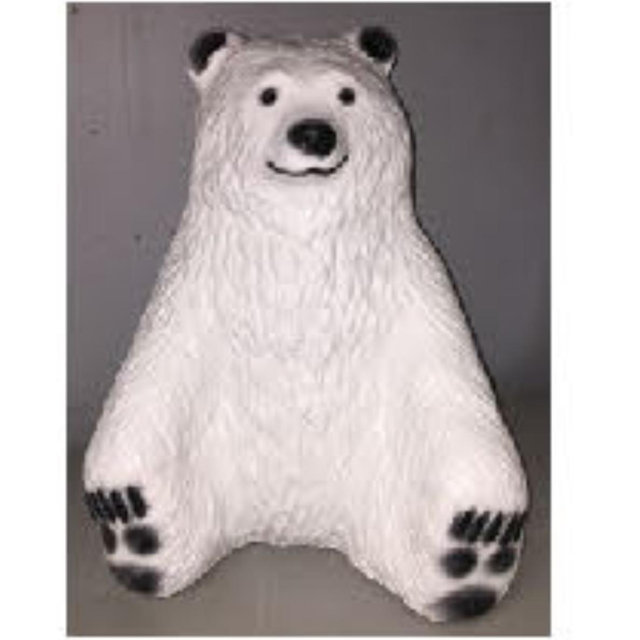 Polar Bear Statue (Style PB-28)