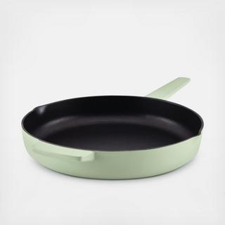 Enameled Cast Iron Induction Skillet