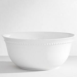 Emma Serve Bowl - True White