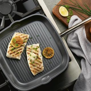 Accolade Forged Hard Anodized Square Grill Pan