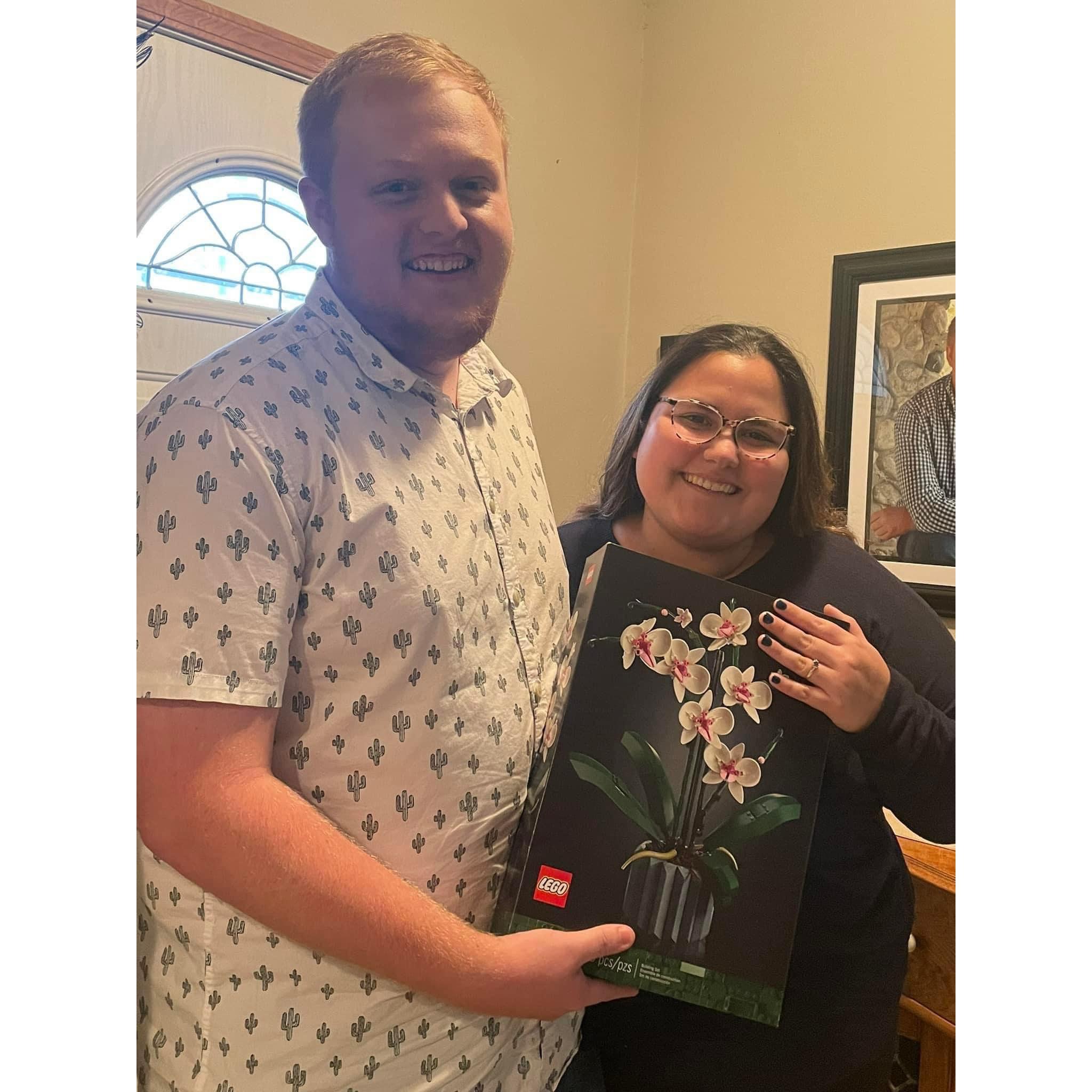 The day we got engaged!