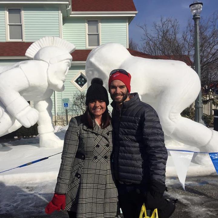 Checking out Zehnder's Snowfest while celebrating Ashley's 29th birthday in Downtown Frankenmuth, Michigan
January 2016
