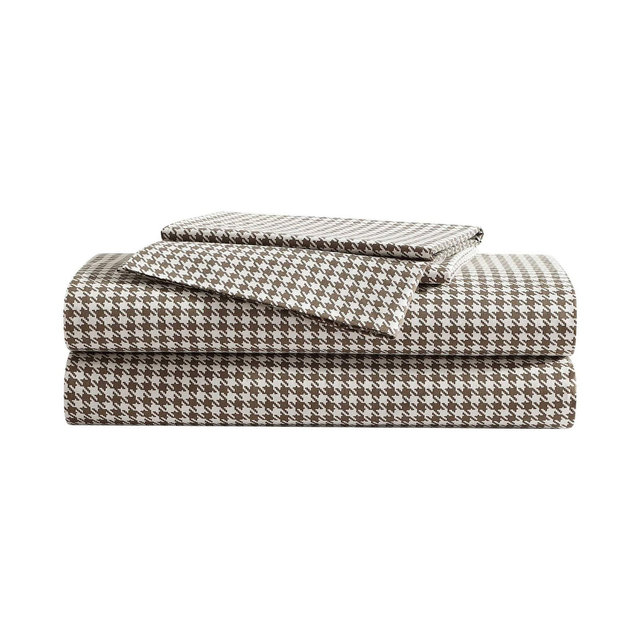 Eddie Bauer Twin Harrison Sheet Set Brown