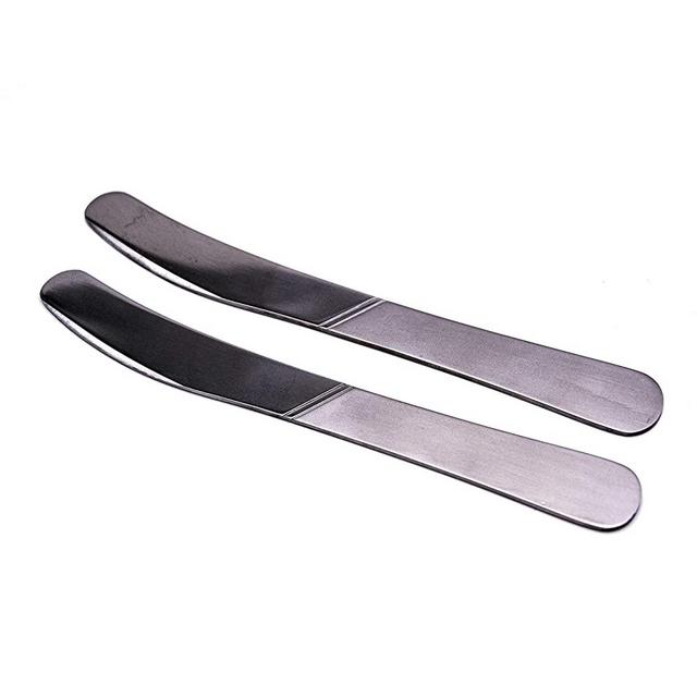 Stainless Steel Butter Knife for use with Butter Hub Butter Dish (Set of 2)
