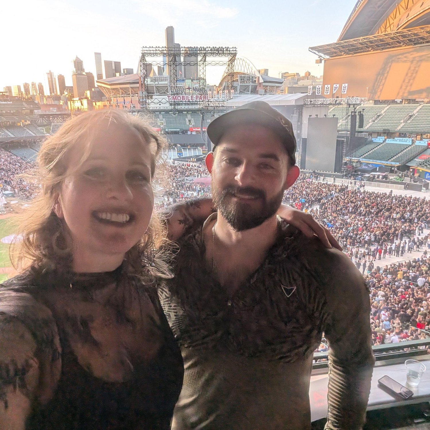 Our first concert as a couple, My Chemical Romance. Thanks to Zach and Janelle for the invite!
