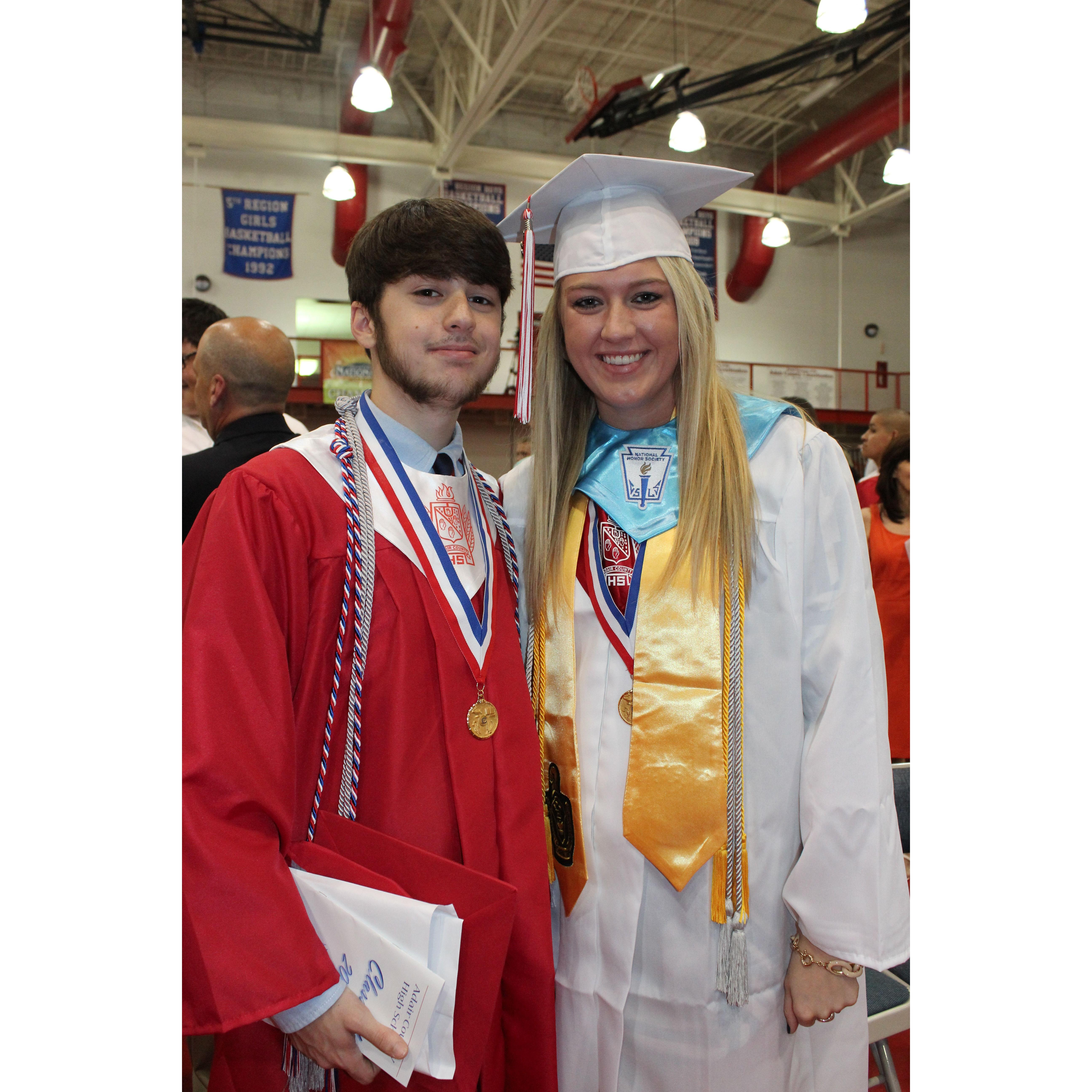 High School graduation