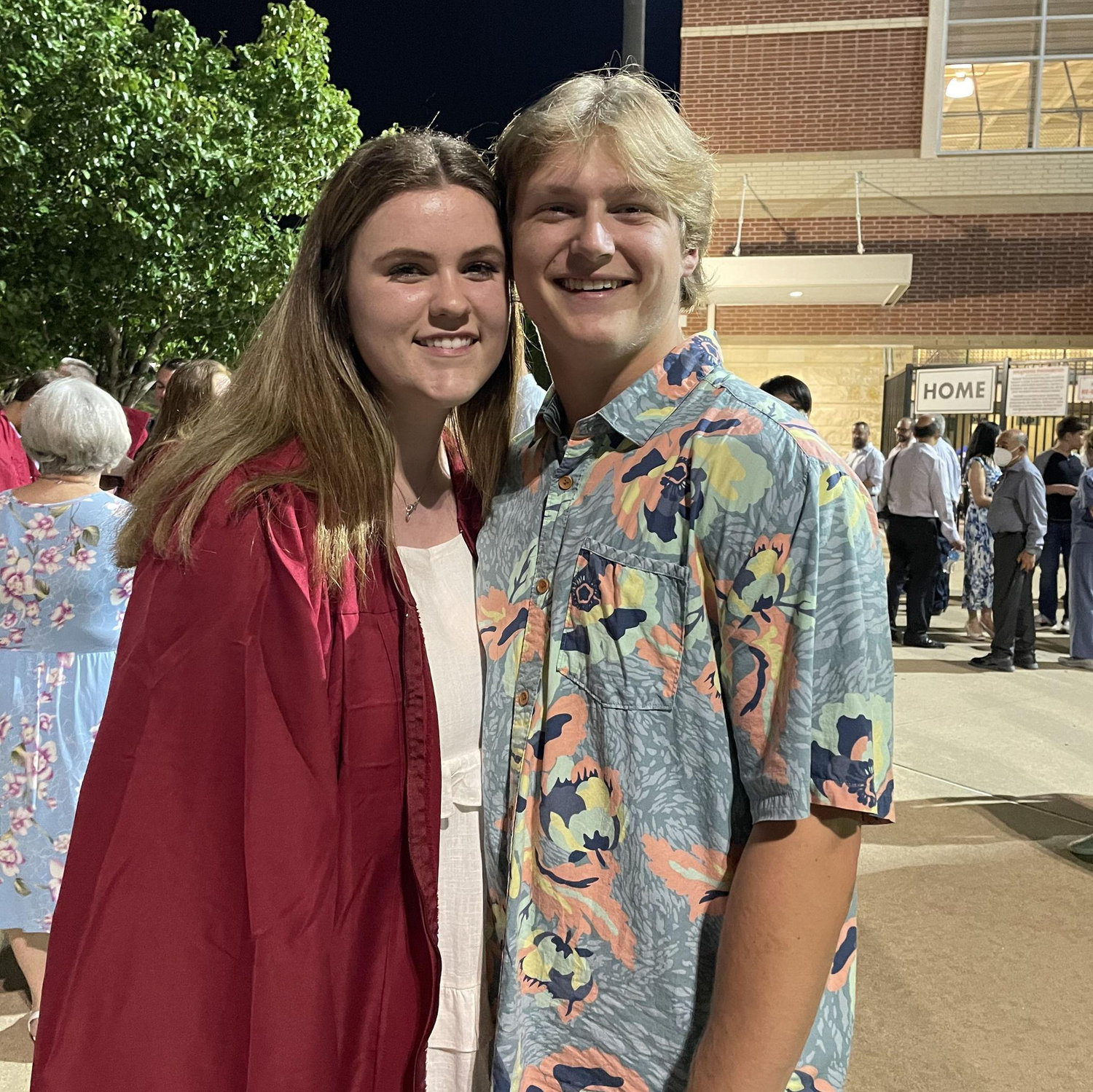 Maddie graduated highschool
