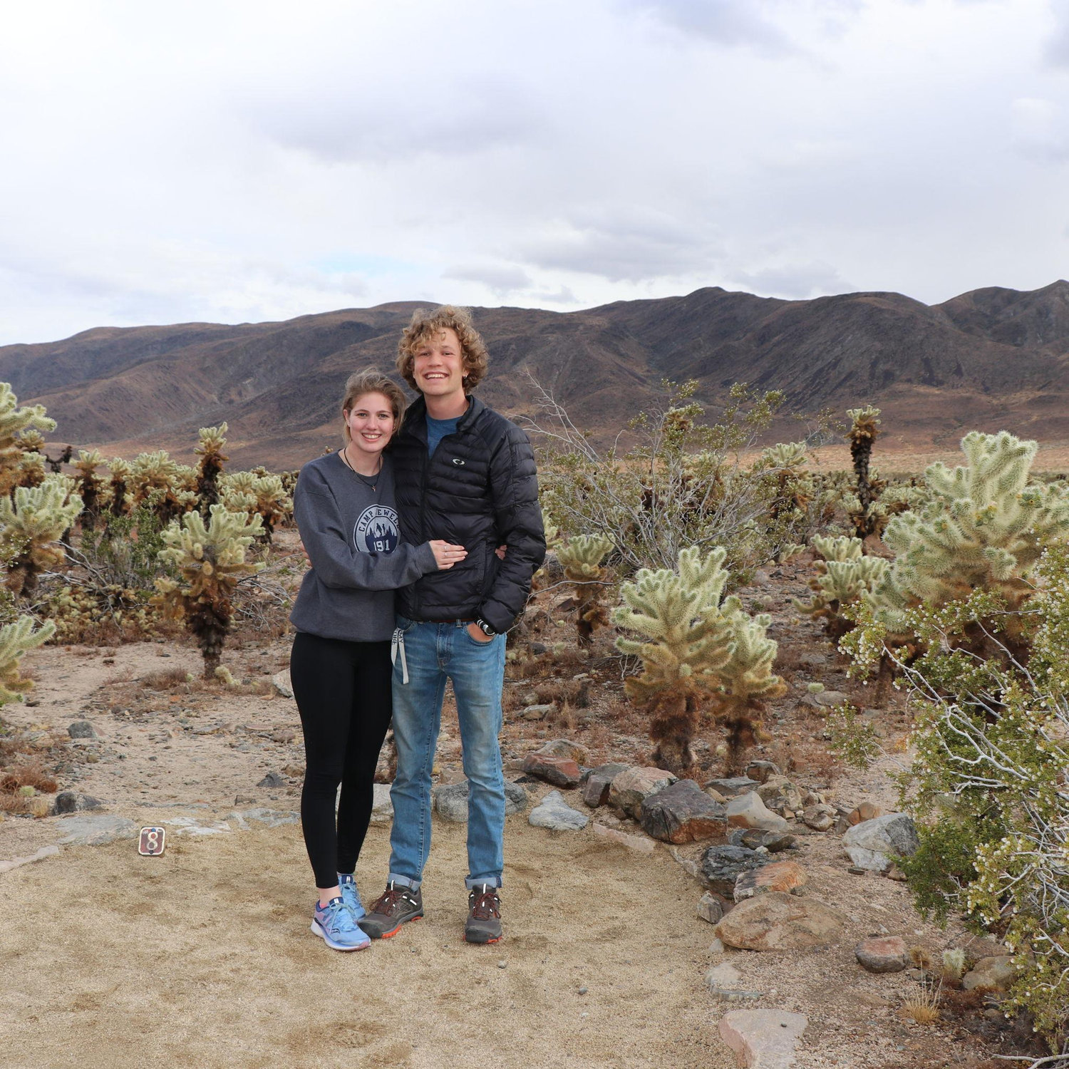 Lindsay's first time in Joshua Tree