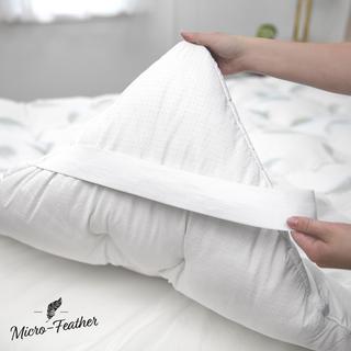 Quilted Memory Foam and Micro-Feather Mattress Topper