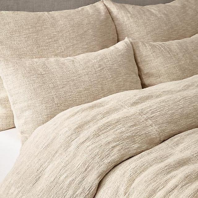 Restoration Hardware - Washed Cotton-Linen Slub Duvet Cover
