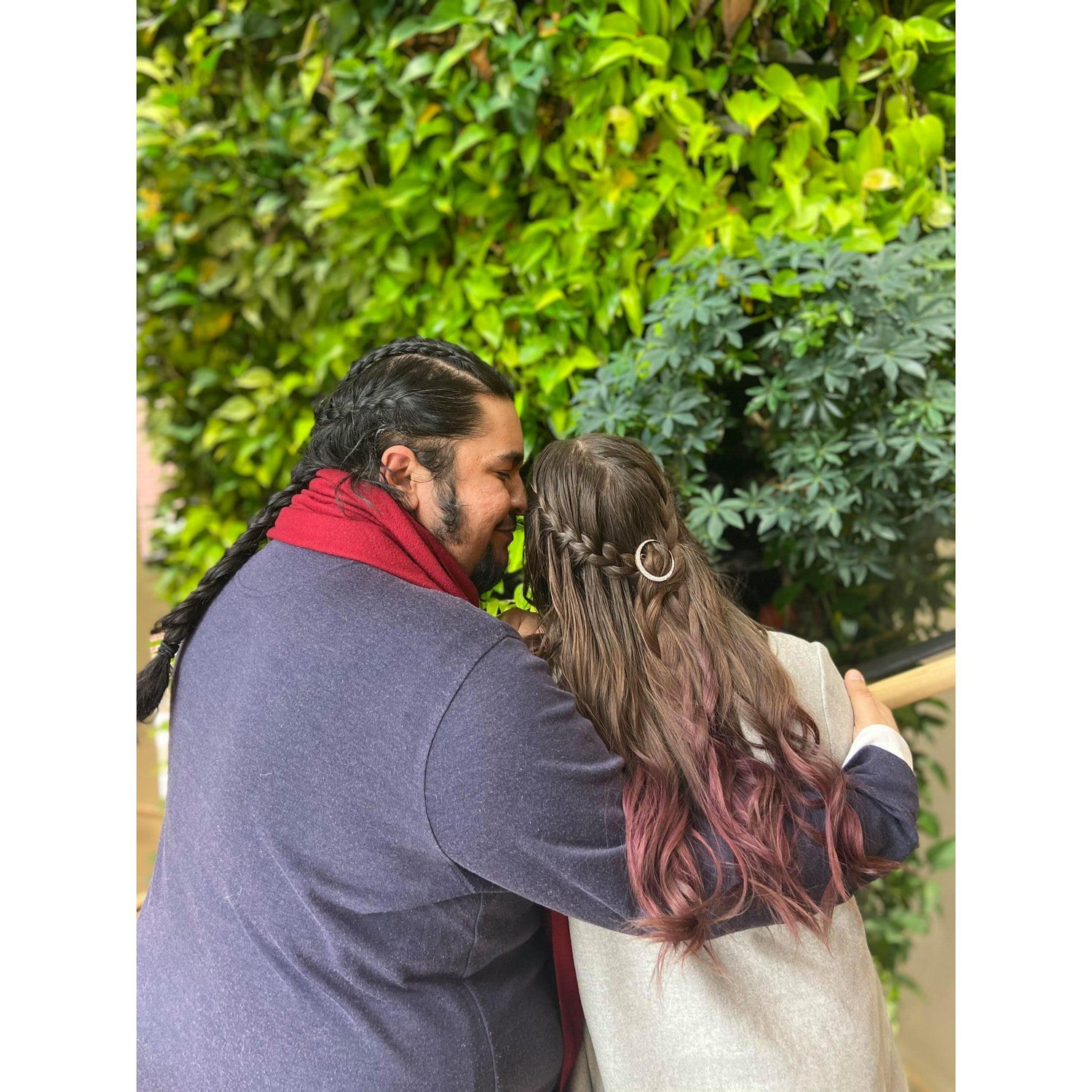 When we announced our engagement (Feb, 2021)