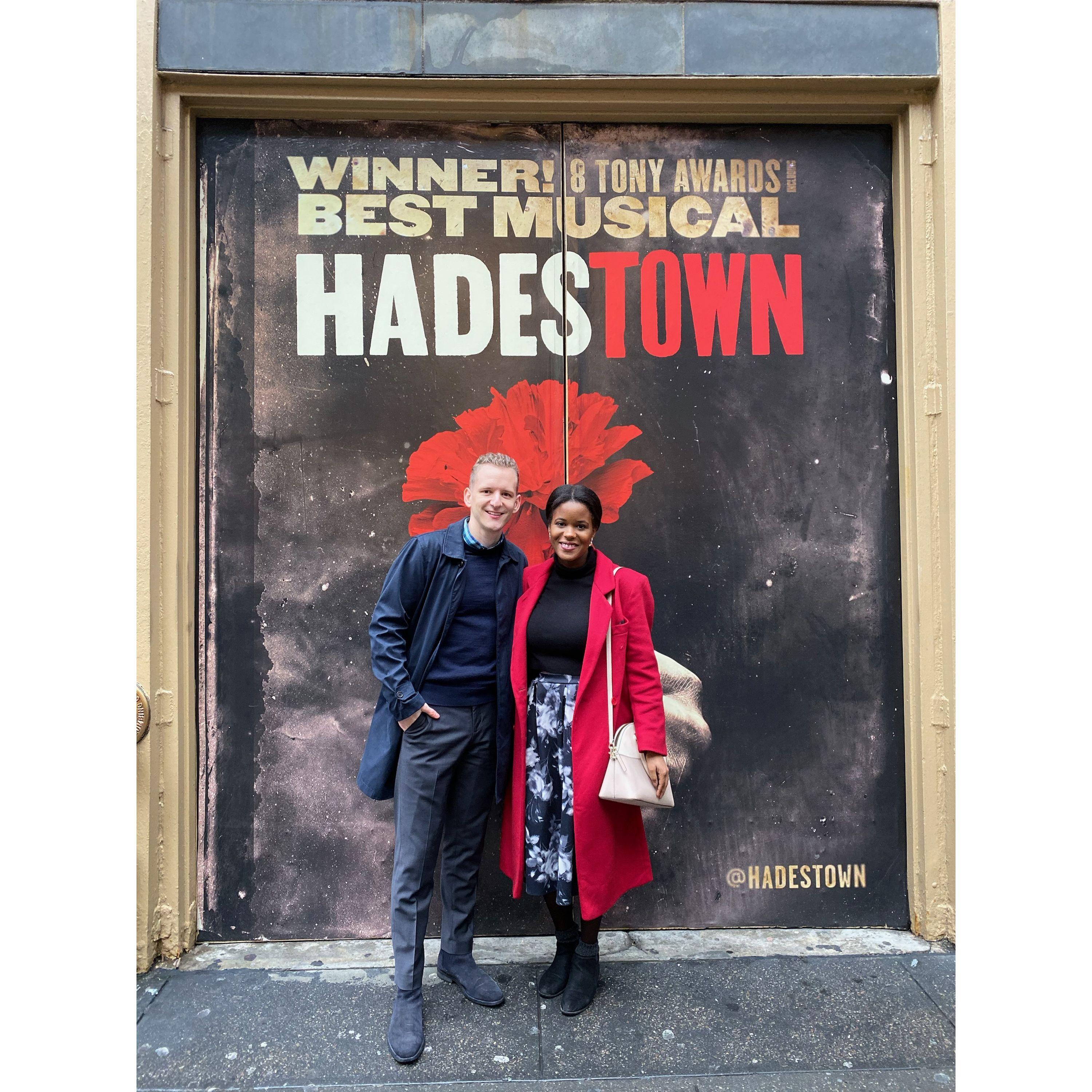Hadestown on Broadway - 2019