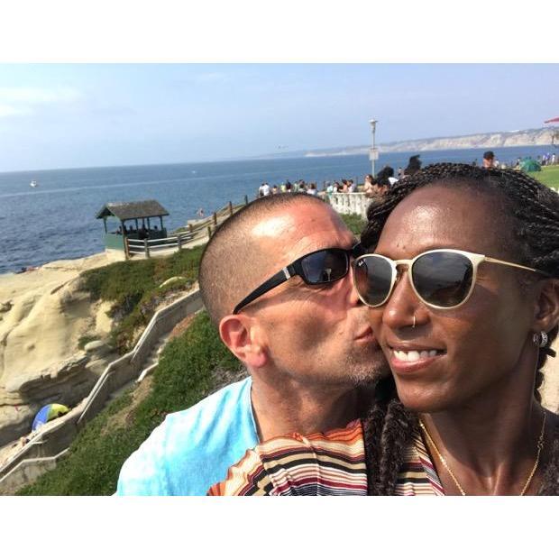 Lovin' all the sunshine and all the love from my love in La Jolla, CA!