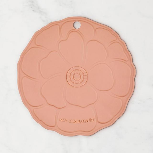 Le Creuset Petal Silicone Trivet, Peche