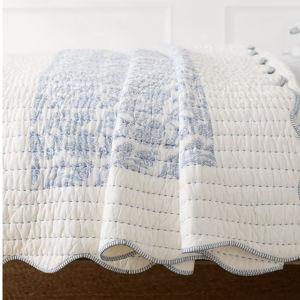 Linnea Quilt Size King, Color French Blue