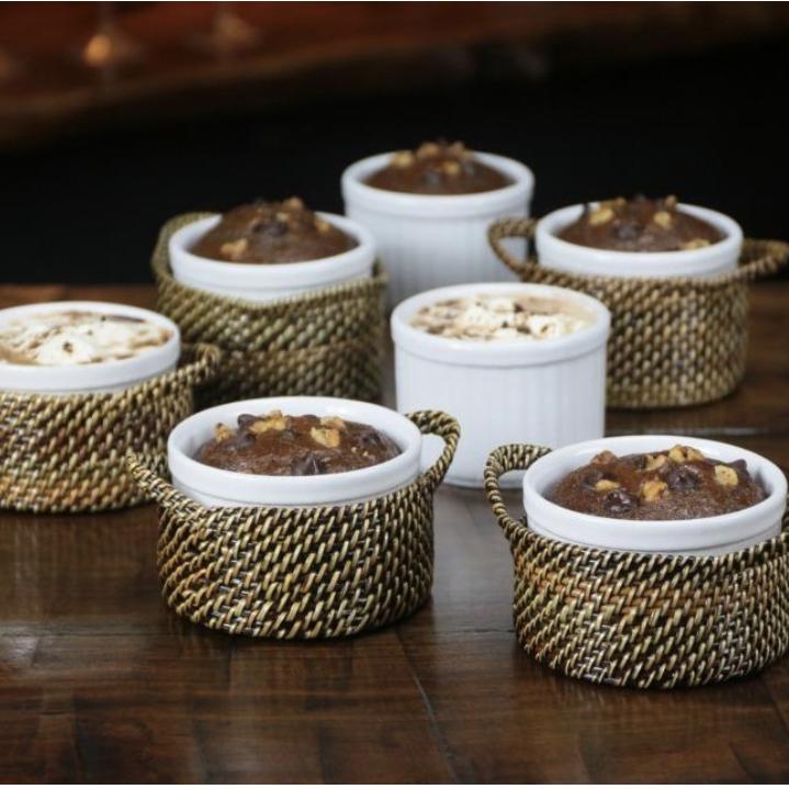 Calaisio - Round Souffle Dish Stoneware - White (8 oz.)