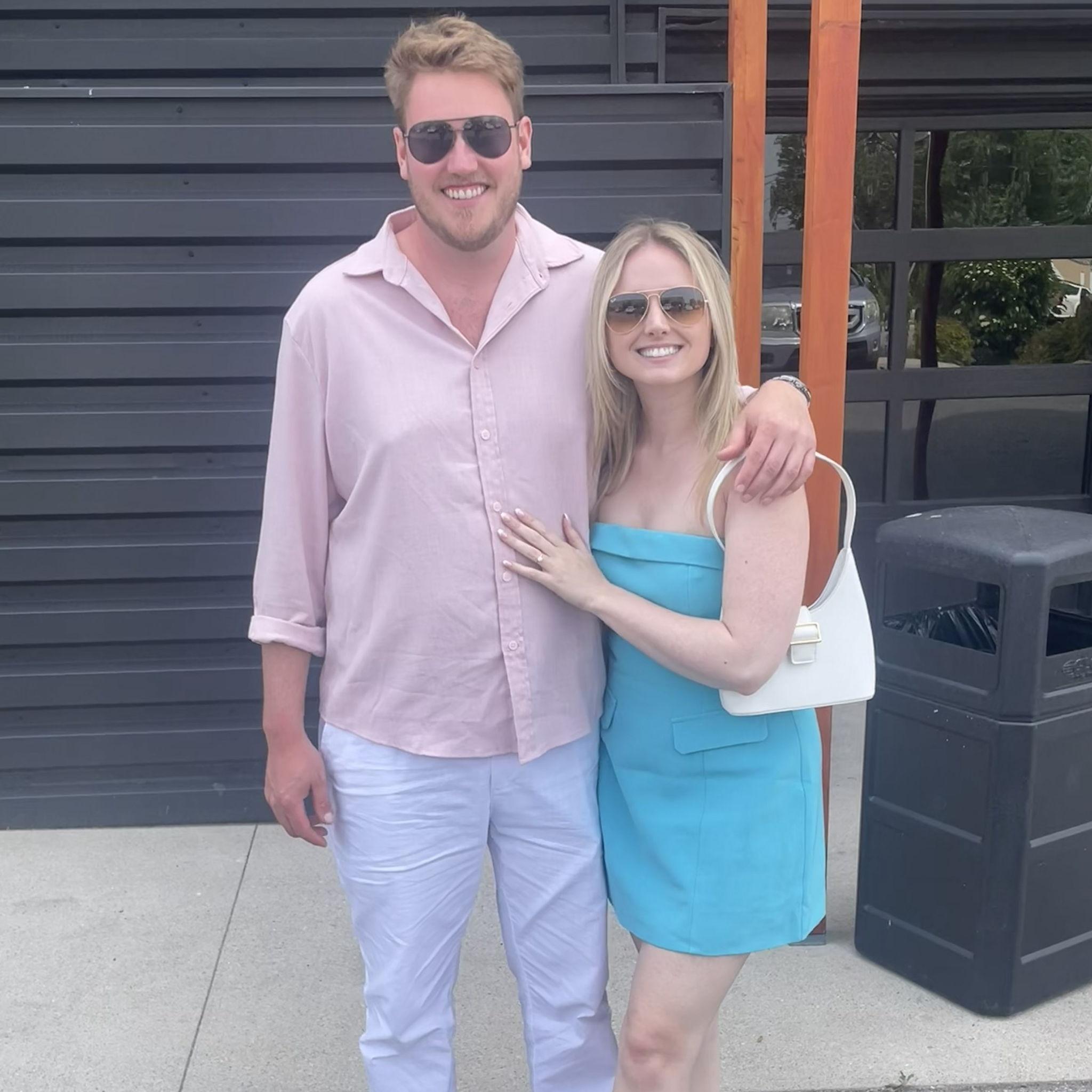 Our friends and Will’s best man, Jon, and Erica’s wedding rehearsal