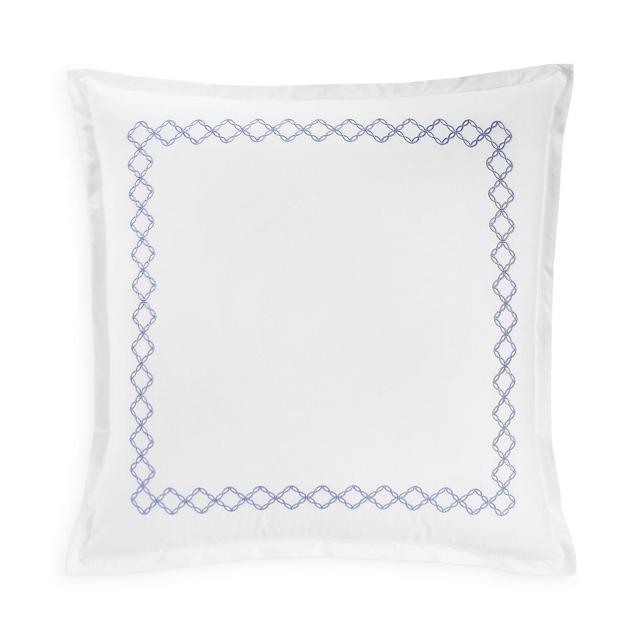 Sky Embroidered Percale Euro Shams, Pair - 100% Exclusive