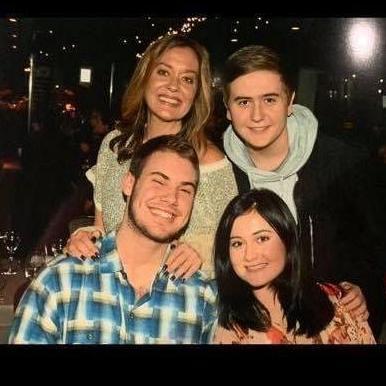 Dinner Cruise in Paris with Avery's Mom and brother, Brooks.