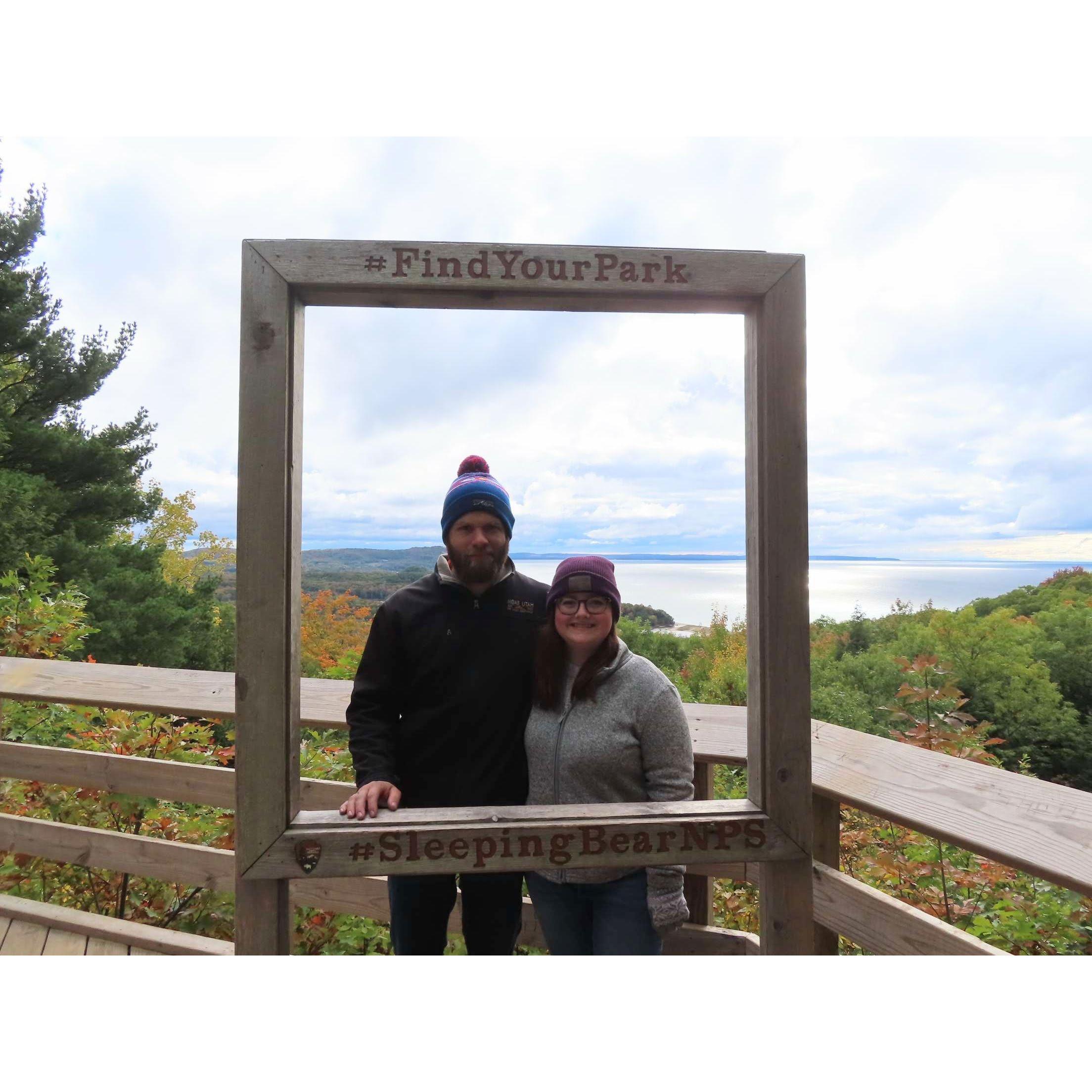 October 2023 - Started the tradition of going to Leelanau every year together