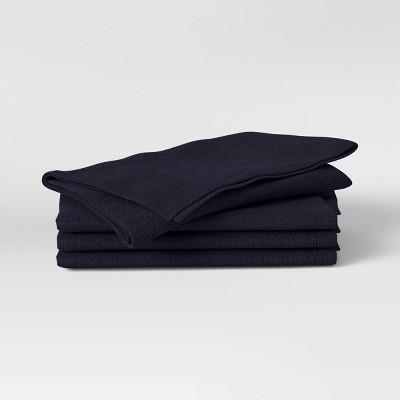 Black - 4pk Cotton Easy Care Napkins - Threshold™