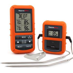 ThermoPro TP20 Wireless Remote Digital Cooking Food Meat Thermometer with Dual Probe for Smoker Grill BBQ Thermometer