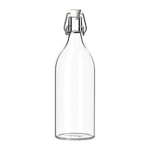 KORKEN				Bottle with stopper, clear glass