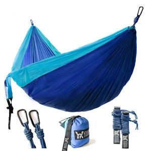 Winner Outfitters Double Camping Hammock - Lightweight Nylon Portable Hammock, Best Parachute Double Hammock For Backpacking, Camping, Travel, Beach, Yard. 118"(L) x 78"(W)