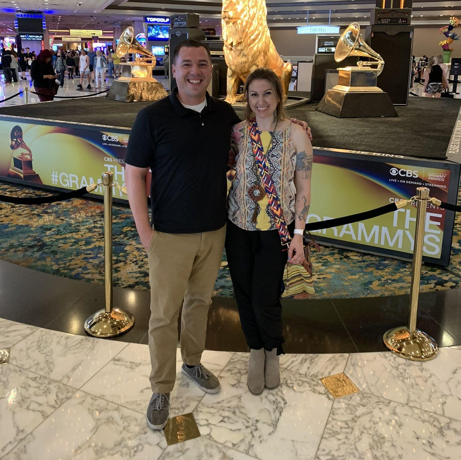 Las Vegas, the Grammies were going on