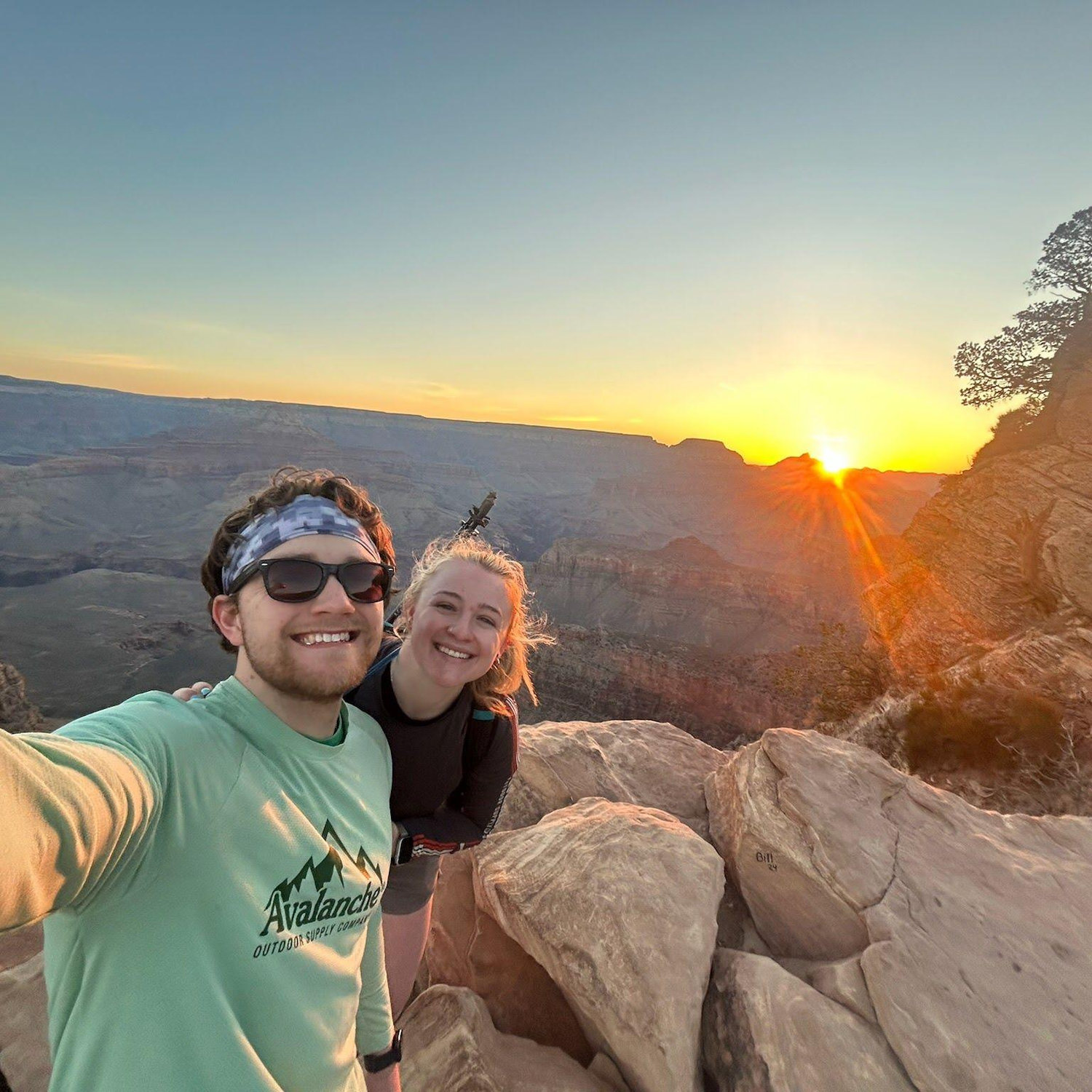 Ooh Aah Point, Grand Canyon National Park, April 2025.