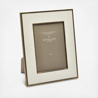 Sophie Paterson Velvet Lacquered Photo Frame