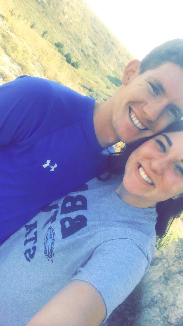 A couple of weeks after we started dating. The first time bringing Keegan home to SC.