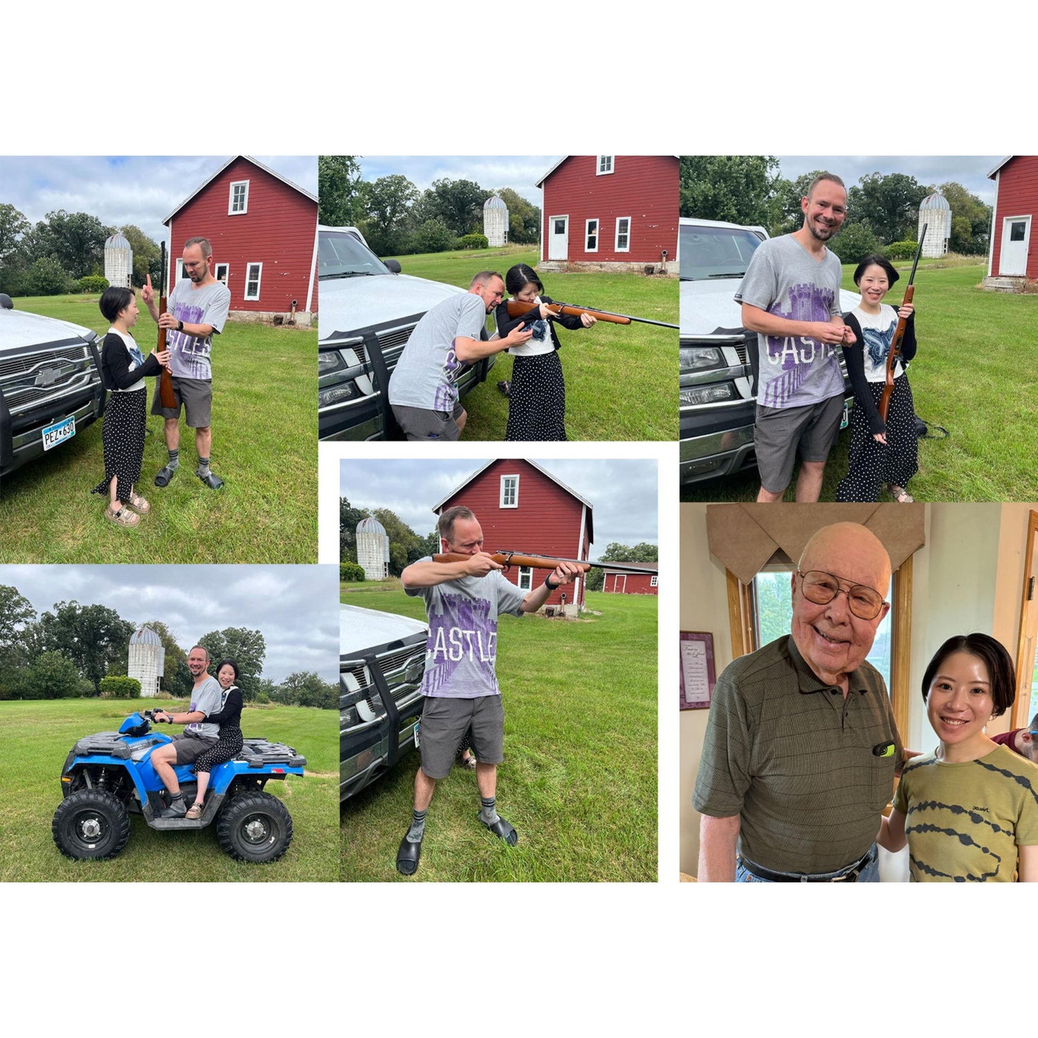 On the farm