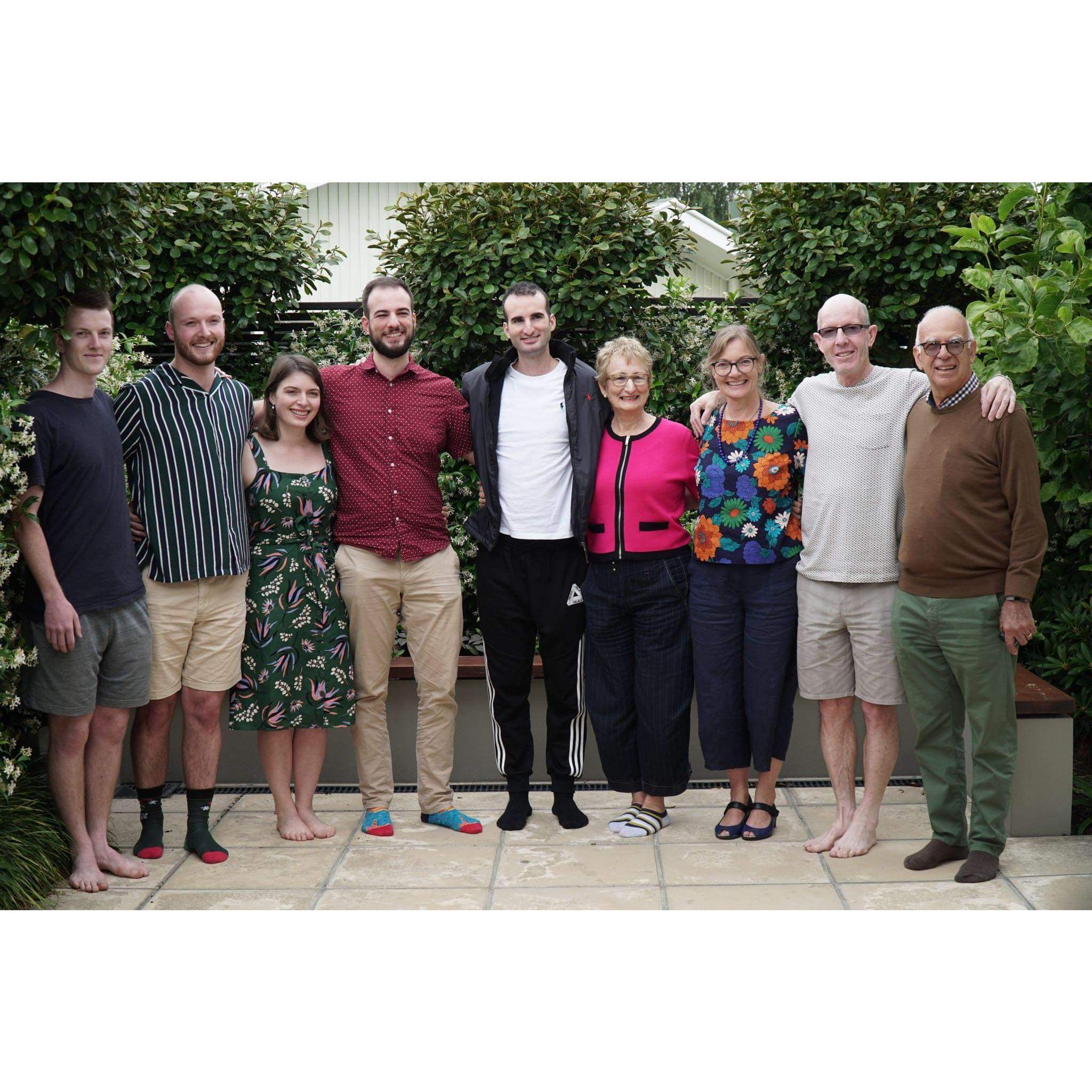 Our families meeting - Christmas 2019 (the day Dimitri proposed!)