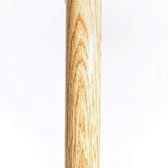Walking Stick - Original Bubba Stik "Classic" Style Walking Stick with Brass Hame Handle. Made in Texas by Real Texans. (Oak, 39" Tall)